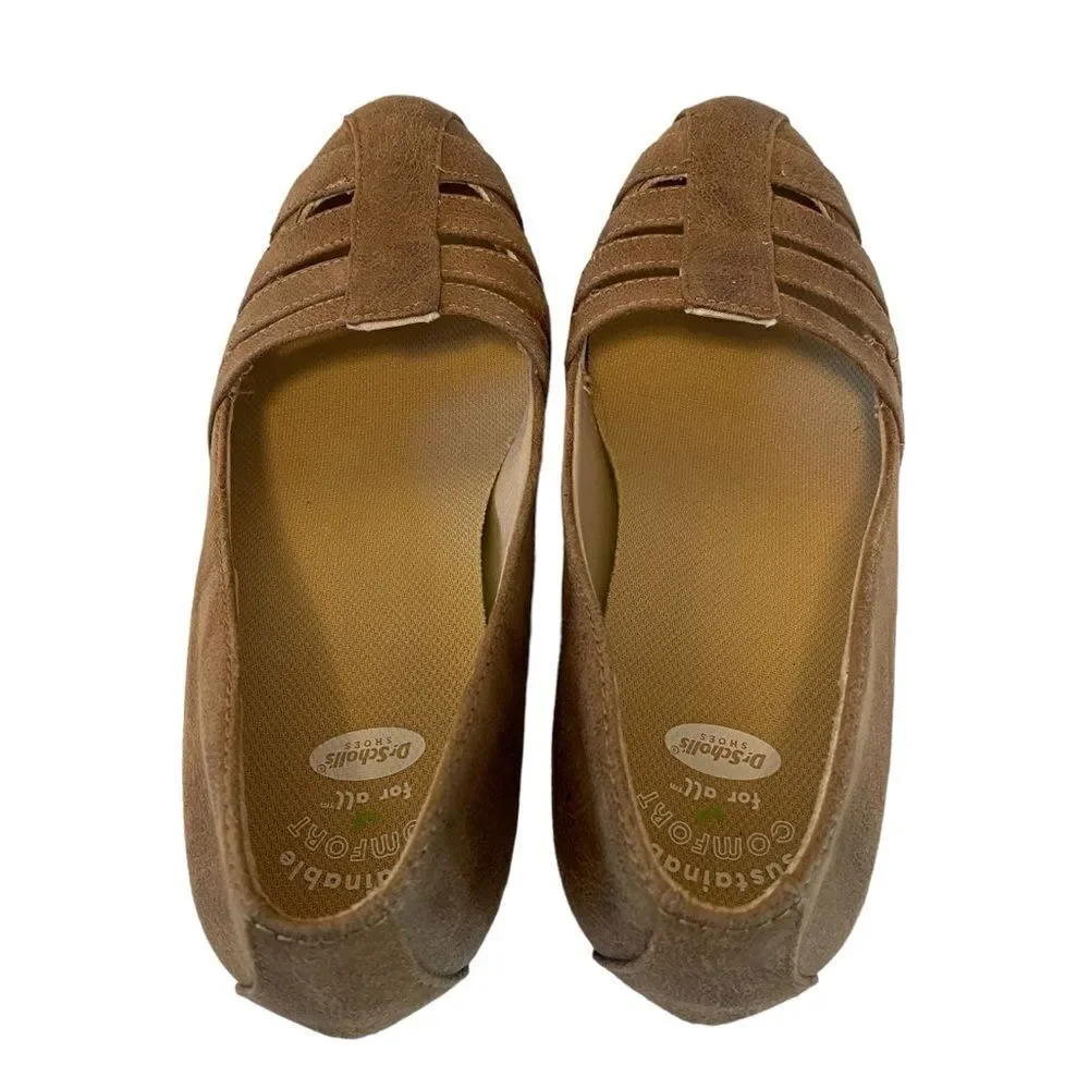 Dr Scholl’s Sustainable Comfort Faux Suede Wedge Heeled Slip-Ons in Ladies Sz 6M - Picture 3 of 7